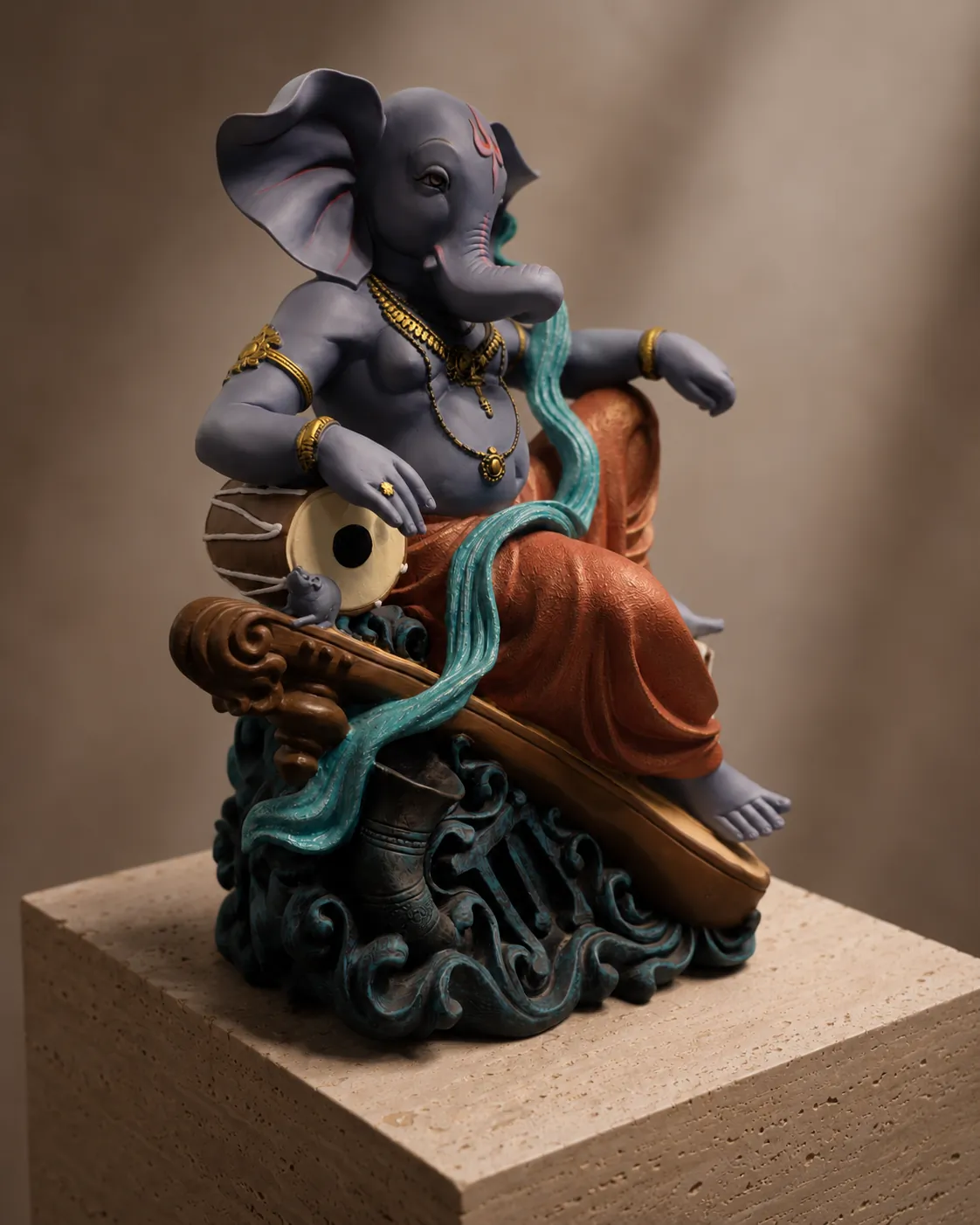 The Raga Ganesha Musical Sculpture thumbnail 3